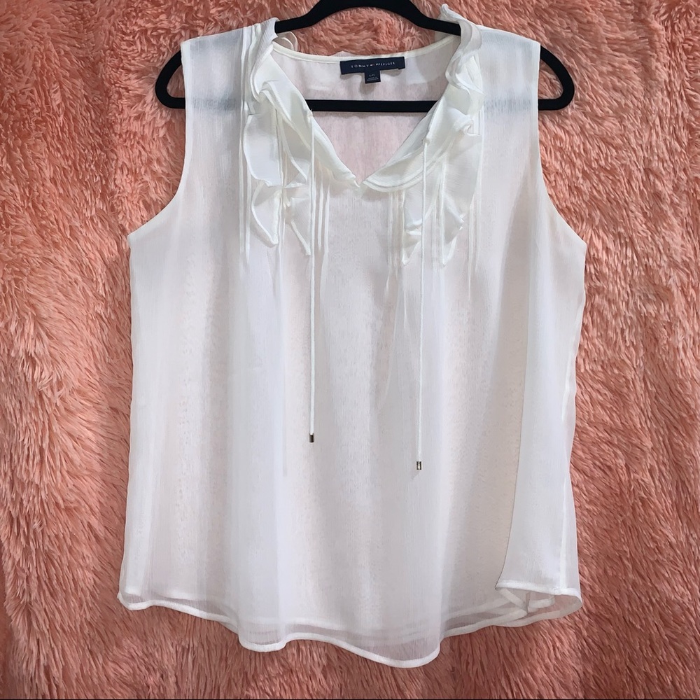 ❣️Tommy Hilfiger Ruffle Blouse❣️